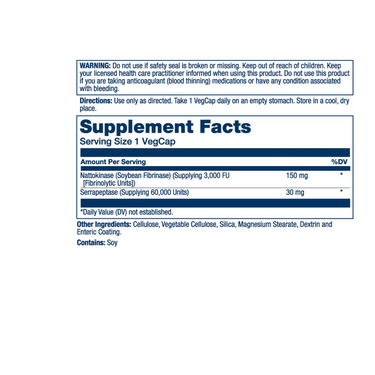 Nattokinase & Serrapeptase